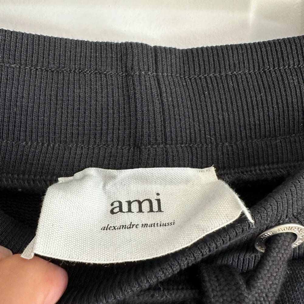 AMI Paris Men’s‎ De Coeur Shorts Heavy Loopback Organic Cotton- XL